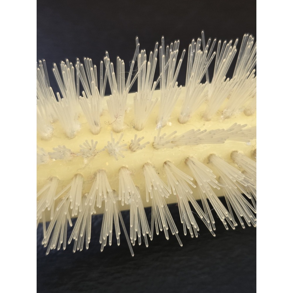 Stanley Lady Catherine Vintage All Nylon 5 Row Hairbrush Pre-owned-Ivory - Picture 6 of 14